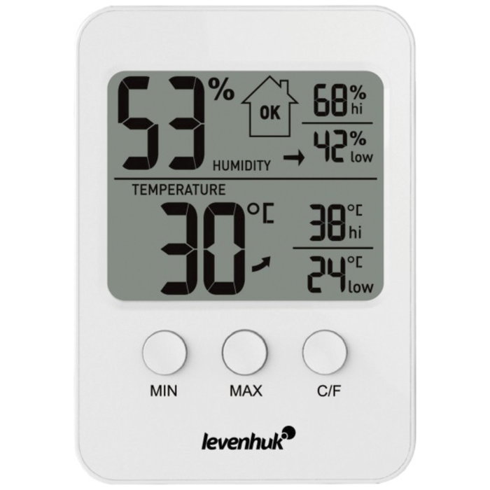 Levenhuk Wezzer BASE L30 Termohigrómetro Blanco Levenhuk Wezzer BASE L30 Termohigrómetro Blanco