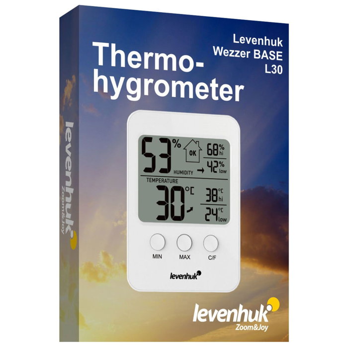 Levenhuk Wezzer BASE L30 Termohigrómetro Blanco Levenhuk Wezzer BASE L30 Termohigrómetro Blanco