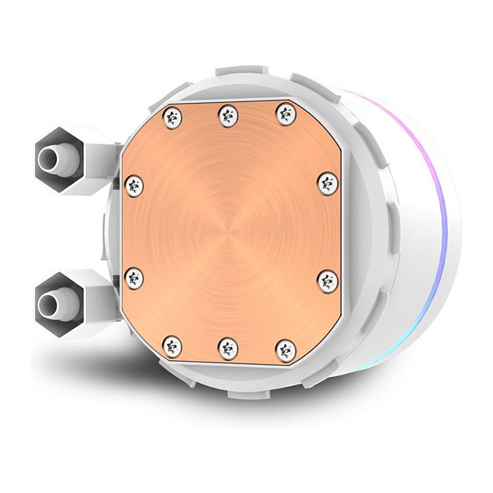 Sharkoon S80 RGB Kit de Refrigeración Líquida AIO 240mm Blanco