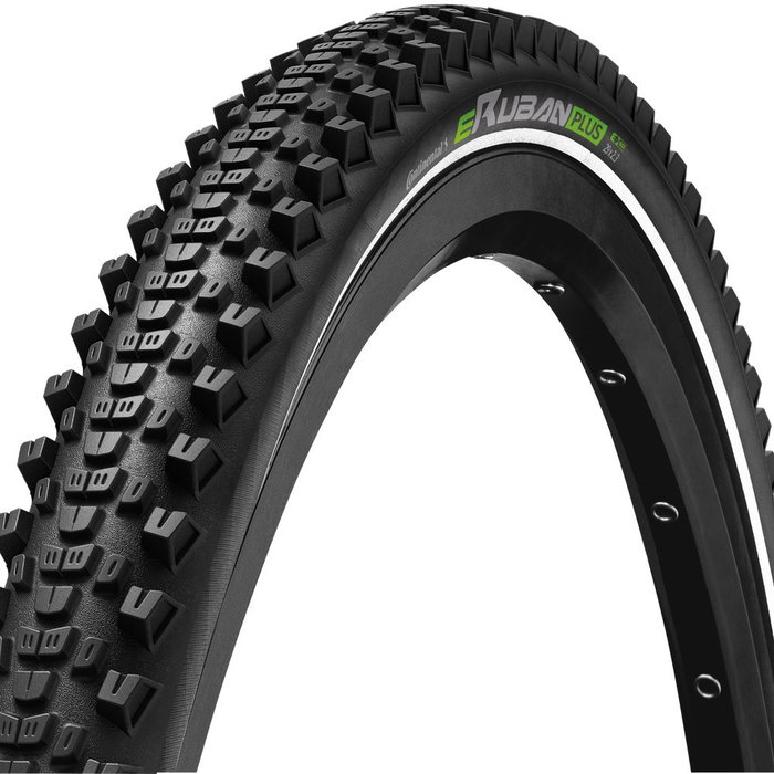Continental eRUBAN PLUS Neumático MTB 27.5x2.40 Pure Grip PolyX Breaker 645g Continental eRUBAN PLUS Neumático MTB 27.5x2.40 Pure Grip PolyX Breaker 645g