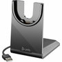 HP Poly Voyager 4310 Microsoft Teams Certified USB-A con adaptador BT700, Negro