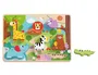 Imaginovo Puzle Infantil Madera 3D Animales +12 Meses 8 Piezas 29,5x22x1,7cm