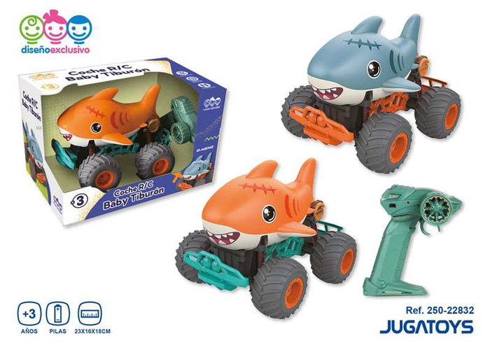 JugaToys Coche radio control Baby Tiburón, modelos surtidos JugaToys Coche radio control Baby Tiburón, modelos surtidos