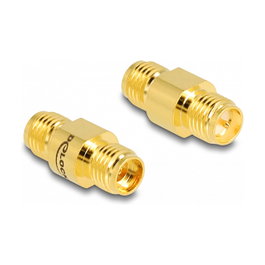 DeLOCK Adaptador RP-SMA hembra a SMA hembra 90085