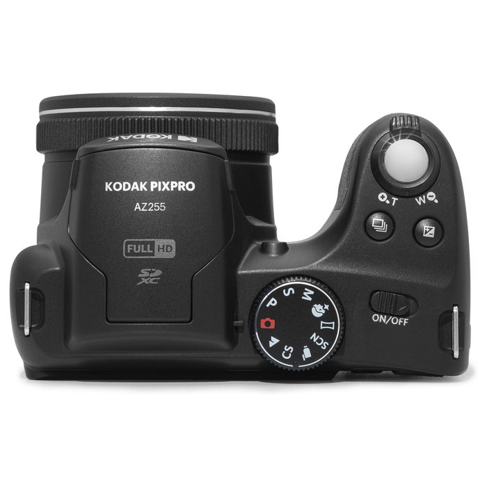 Kodak PixPro AZ255 Cámara Compacta Digital, 16.35 MP, Zoom Óptico 25x, Sensor CMOS, Full HD 1080p, Negro