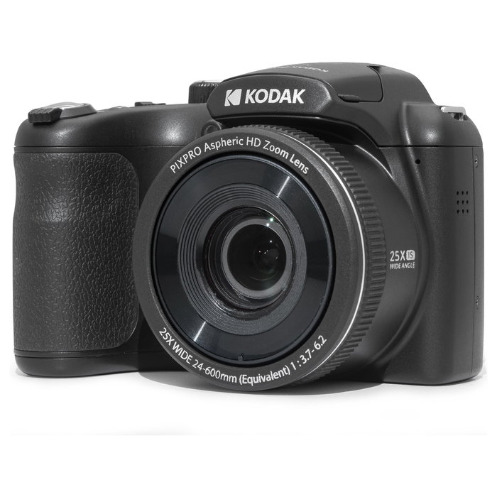 Kodak PixPro AZ255 Cámara Compacta Digital, 16.35 MP, Zoom Óptico 25x, Sensor CMOS, Full HD 1080p, Negro