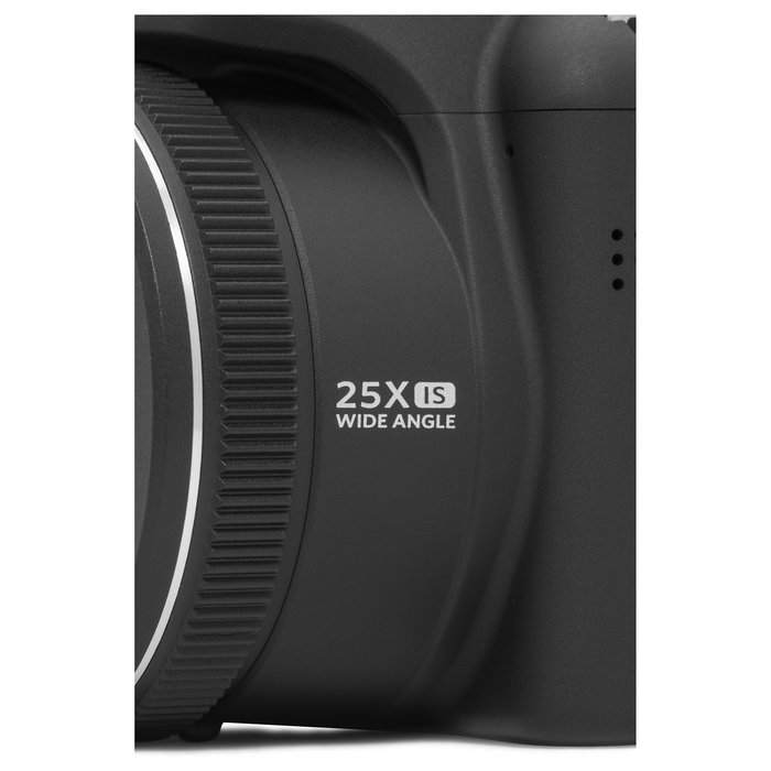 Kodak PixPro AZ255 Cámara Compacta Digital, 16.35 MP, Zoom Óptico 25x, Sensor CMOS, Full HD 1080p, Negro