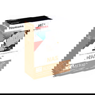 Toshiba Disco Duro Interno NAS N300 10TB SATA3 3.5" 8.9cm 7200RPM para Servidores