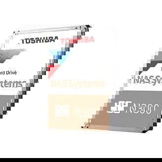 Toshiba Disco Duro Interno NAS N300 10TB SATA3 3.5" 8.9cm 7200RPM para Servidores