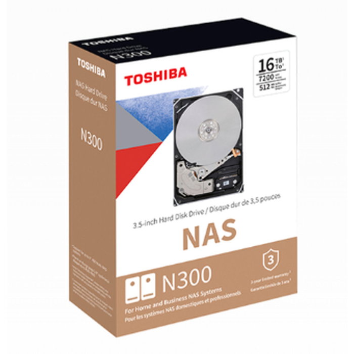 Toshiba N300 10 TB 3.5 Pulgadas SATA III 7200 RPM NAS