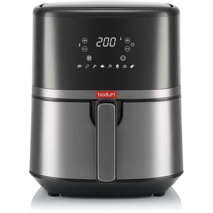 Bodum Freidora sin Aceite BOD0699965518905, 4.5L, 1500W, Negra Bodum Freidora sin Aceite BOD0699965518905, 4.5L, 1500W, Negra