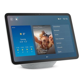 Amazon Echo Show 11 (2025) Blanco - Alexa, Pantalla de 11", Cámara 13 MP, Asistente en Inglés y Español