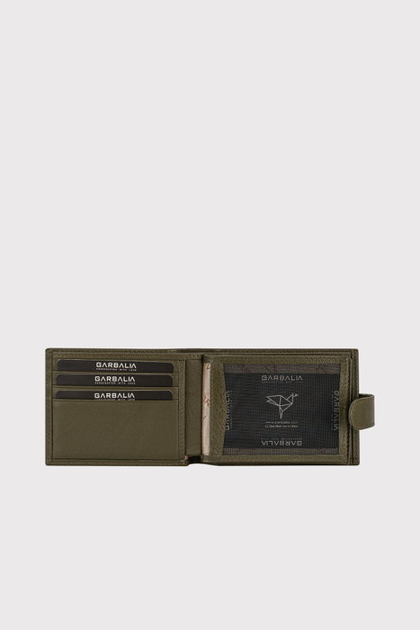 Zoozie Bags Everton Cartera para Hombre de Piel Auténtica 100%, Color Verde