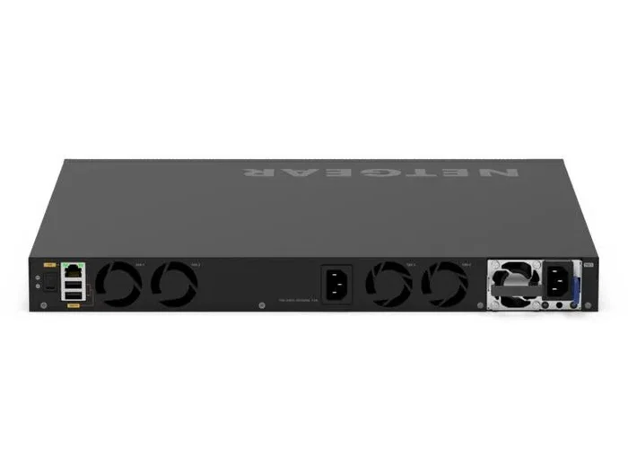 NETGEAR GSM4328-100AJS Switch Gestionado L3 24 Puertos Gigabit PoE+ (PoE 30W) con 4 Puertos SFP+ 10G, Apilable, 1U Negro - Para Montaje en Rack NETGEAR GSM4328-100AJS Switch Gestionado L3 24 Puertos Gigabit PoE+ (PoE 30W) con 4 Puertos SFP+ 10G, Apilable, 1U Negro - Para Montaje en Rack
