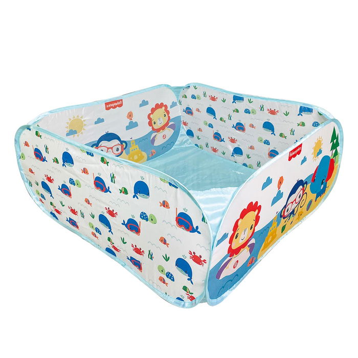 Fisher Price Piscina De Bolas Pop Up Con Barreras, 25 Pelotas y +3 Meses