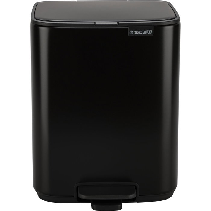 Brabantia Bo Cubo de basura con pedal 7 litros Negro mate Brabantia Bo Cubo de basura con pedal 7 litros Negro mate