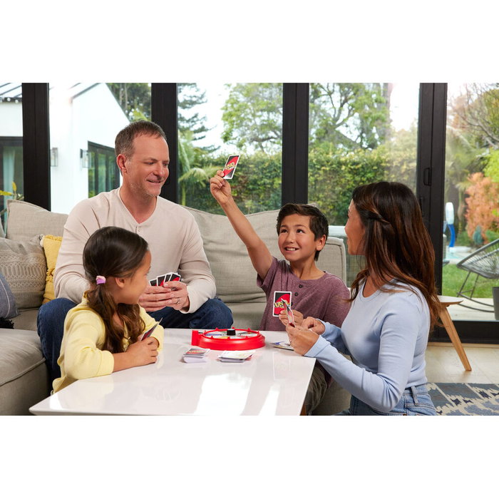 Mattel Games JGR00 UNO Spin Juego de cartas Mattel Games JGR00 UNO Spin Juego de cartas