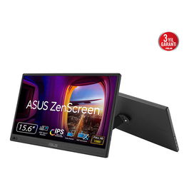 ASUS ZenScreen MB169CK Monitor Portátil 39.6 cm (15.6") Full HD 1920 x 1080 IPS USB-C HDMI Negro - Incluye Tecnologías Flicker-Free y Low Blue Light