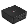 Lindy 42321 Conmutador KVM 2 Ordenadores con 4K Ultra HD 60Hz HDMI 2.0, USB-C con Power Delivery 100W, Carcasa de Metal Gris