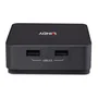 Lindy 42321 Conmutador KVM 2 Ordenadores con 4K Ultra HD 60Hz HDMI 2.0, USB-C con Power Delivery 100W, Carcasa de Metal Gris