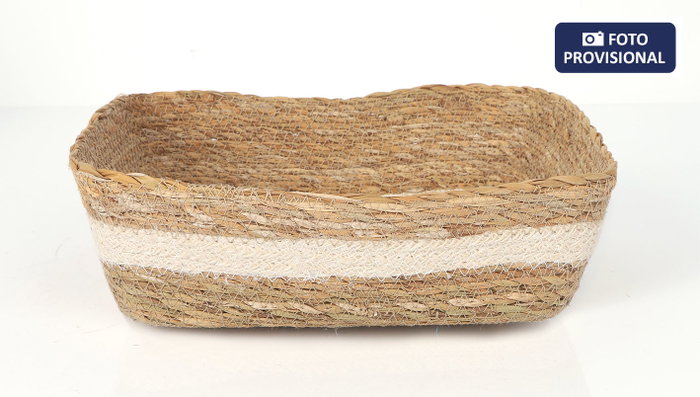 Privilege Cesta Cónica de Mimbre Rectangular Privilege Cesta Cónica de Mimbre Rectangular