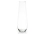 Giftdecor Jarron de Cristal Transparente con Base Abombada - 50 cm de Alto x 17 cm de Ancho
