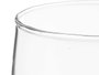 Giftdecor Jarron de Cristal Transparente con Base Abombada - 50 cm de Alto x 17 cm de Ancho