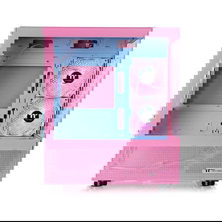 Thermaltake CA-1Z4-00MAWN-01 Micro Torre View 170 TG ARGB Bubble Pink para Juego