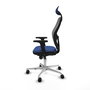 PIQUERAS Y CRESPO Silla de oficina Jorquera Azul Marino y Gris