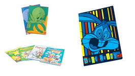 Libreta Pigna A4 40H 60G Cuadric.5X5 Decoradas