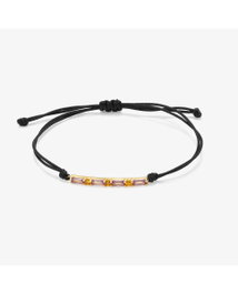 Radiant Pulsera Cordón Gold P. color FANTASY Negro