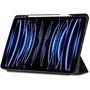 Just In Case Funda Smart Tri-Fold para iPad Pro 12.9 pulgadas, Negro