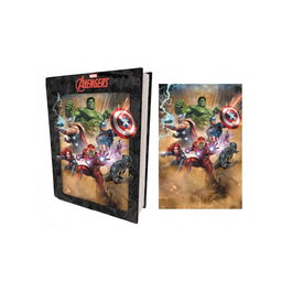 Prime 3D Puzzle Libro Lenticular 3D Marvel Vengadores Original