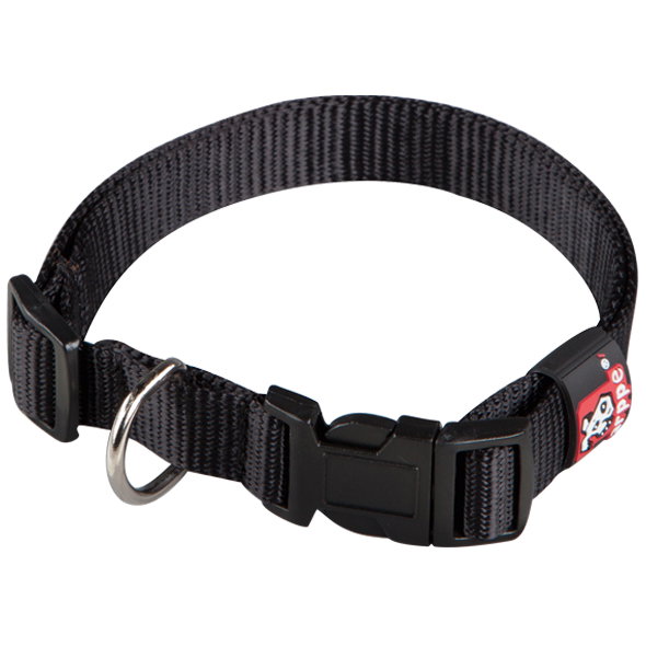 Arpe Collar de Nylon Regulable Negro XS