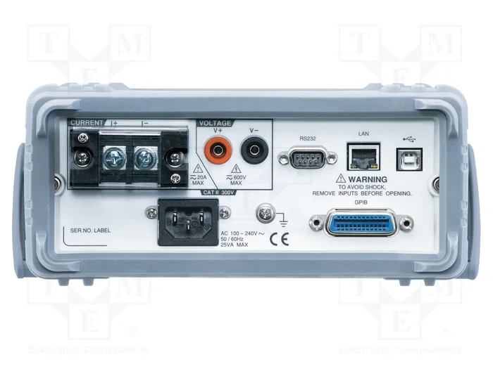 GW INSTEK Medidor de Potencia True RMS con LCD TFT de 4 pulgadas GW INSTEK Medidor de Potencia True RMS con LCD TFT de 4 pulgadas