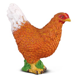 Collecta Gallina -S-88005 Réplica a escala detallada y pintada a mano +3 años