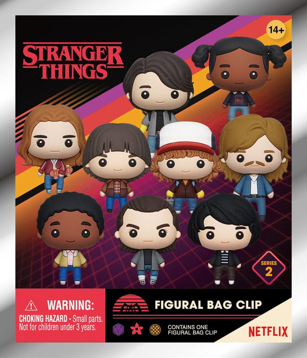 Stranger Things Colgantes PVC 3D Series 2 Expositor (24)