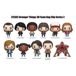 Monogram Int. Stranger Things Colgantes PVC 3D Series 2 Expositor (24)