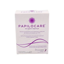 PAPILOCARE Gel Vaginal 7 Canulas 5 Ml