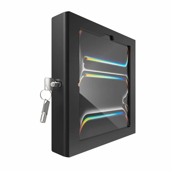 Compulocks TCDP0111PAPX4B Kit de Montaje de Seguridad para iPad Pro M4 11" (2024) y M5 11" (2025), Soporte Apex con Candado e Inclinación, Negro