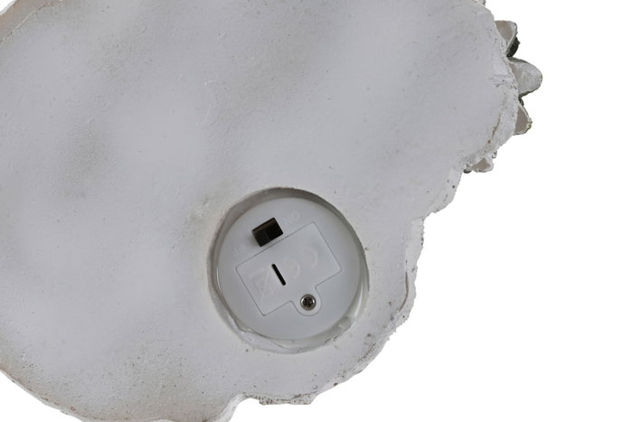 DKD Home Decor Figura de Resina con LED de Trineo (Surtido de 2)