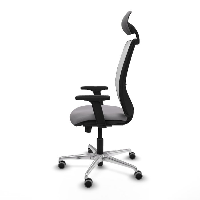 PIQUERAS Y CRESPO Silla de oficina Zulema Gris y Blanco PIQUERAS Y CRESPO Silla de oficina Zulema Gris y Blanco