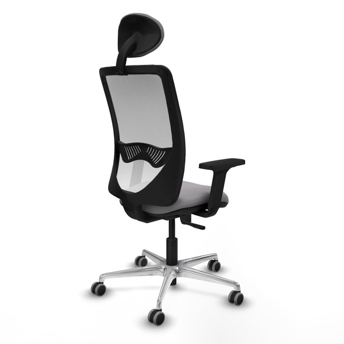PIQUERAS Y CRESPO Silla de oficina Zulema Gris y Blanco PIQUERAS Y CRESPO Silla de oficina Zulema Gris y Blanco