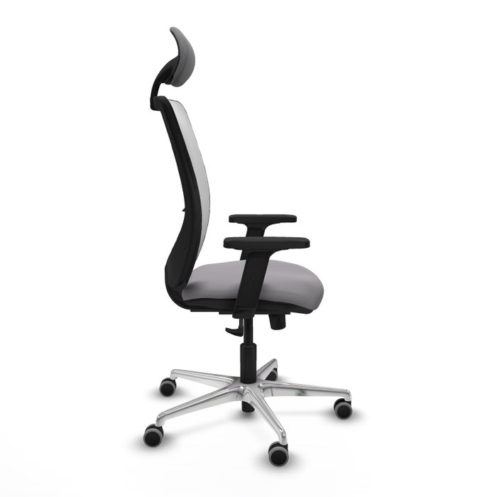 PIQUERAS Y CRESPO Silla de oficina Zulema Gris y Blanco PIQUERAS Y CRESPO Silla de oficina Zulema Gris y Blanco
