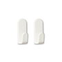 Inofix Colgador adhesivo Taga blanco, 2 uds