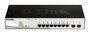 D-Link DGS-1510-28XMP Smart Switch PoE Gigabit de 10 Puertos con 2 Puertos Combo SFP 1000BaseT