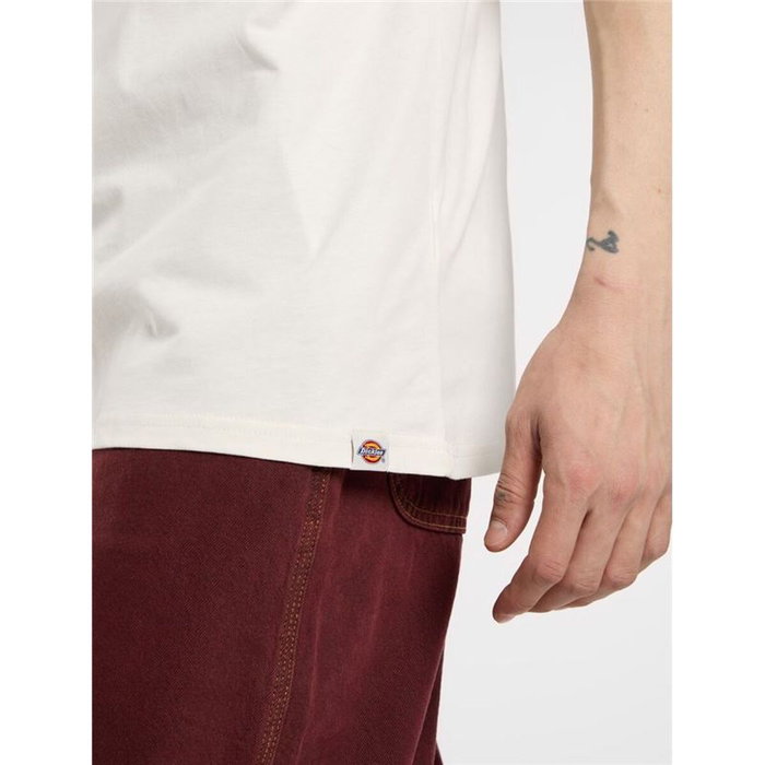 Camiseta de Manga Corta Hombre Dickies Bolivar Ss Blanco Camiseta de Manga Corta Hombre Dickies Bolivar Ss Blanco