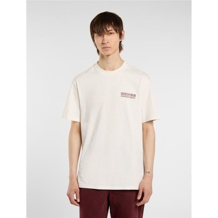 Camiseta de Manga Corta Hombre Dickies Bolivar Ss Blanco Camiseta de Manga Corta Hombre Dickies Bolivar Ss Blanco