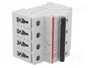 ABB S200M-C25 Interruptor magnetotérmico de 4 polos, 25A