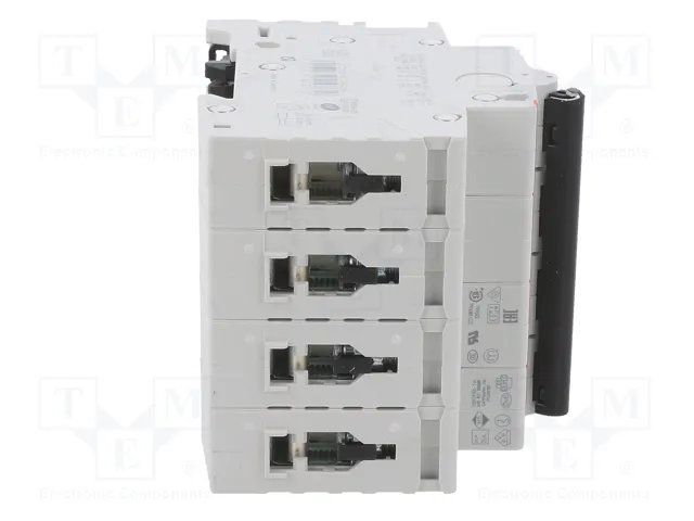 ABB S200M-C25 Interruptor magnetotérmico de 4 polos, 25A